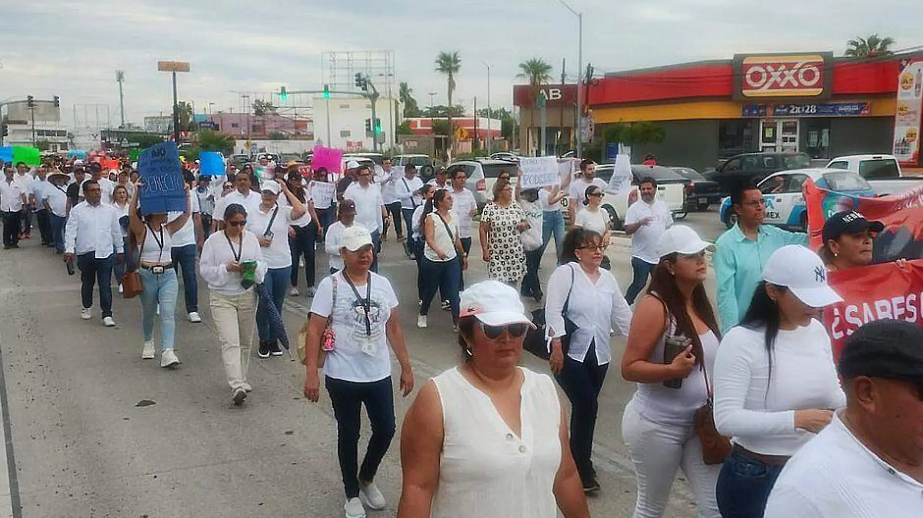 Poder judicial protesta en BCS 2